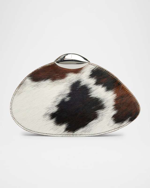 Belle de Jour Calf Hair Clutch Bag
